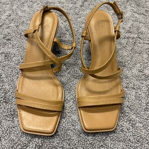 Caslon Tan Strappy Sandals